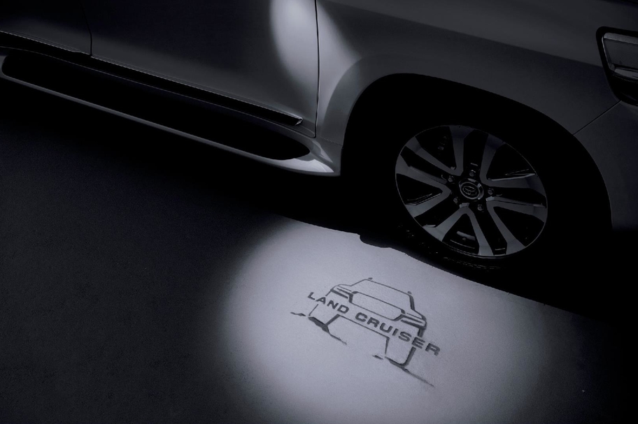 ドアミラー足元照明(車名表示)